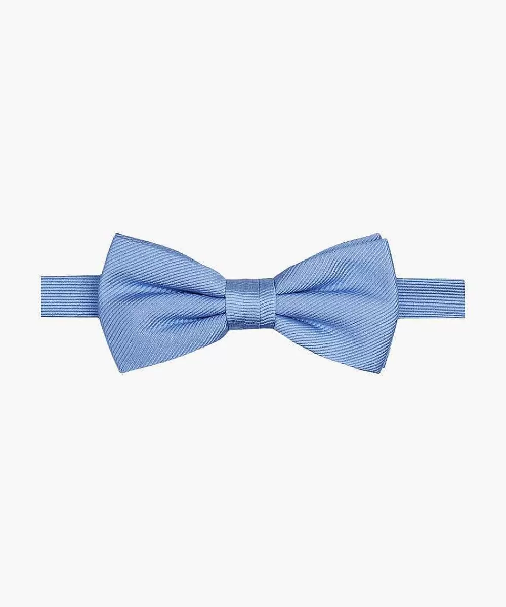 Fashion Blue Silk Bow Tie Bowties