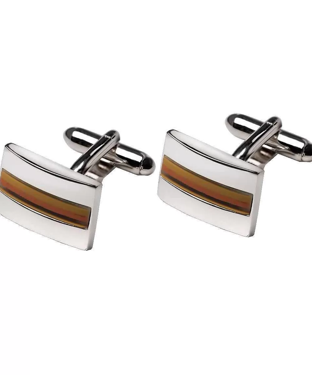 Shop Brown Tiger Eye Cufflinks Cufflinks