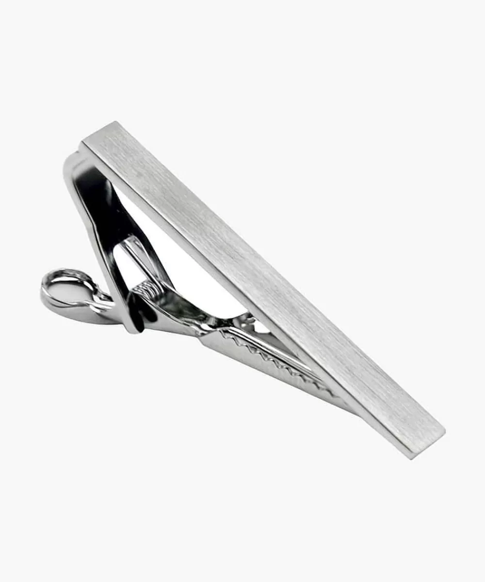 New Brushed 45 Mm Tie Pin Tie Clips