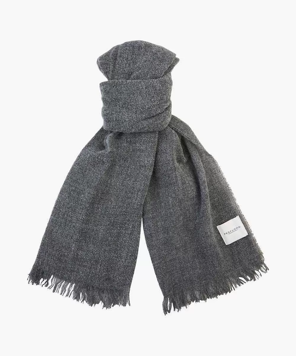 Outlet Colour Block Lambswool Scarf Scarves