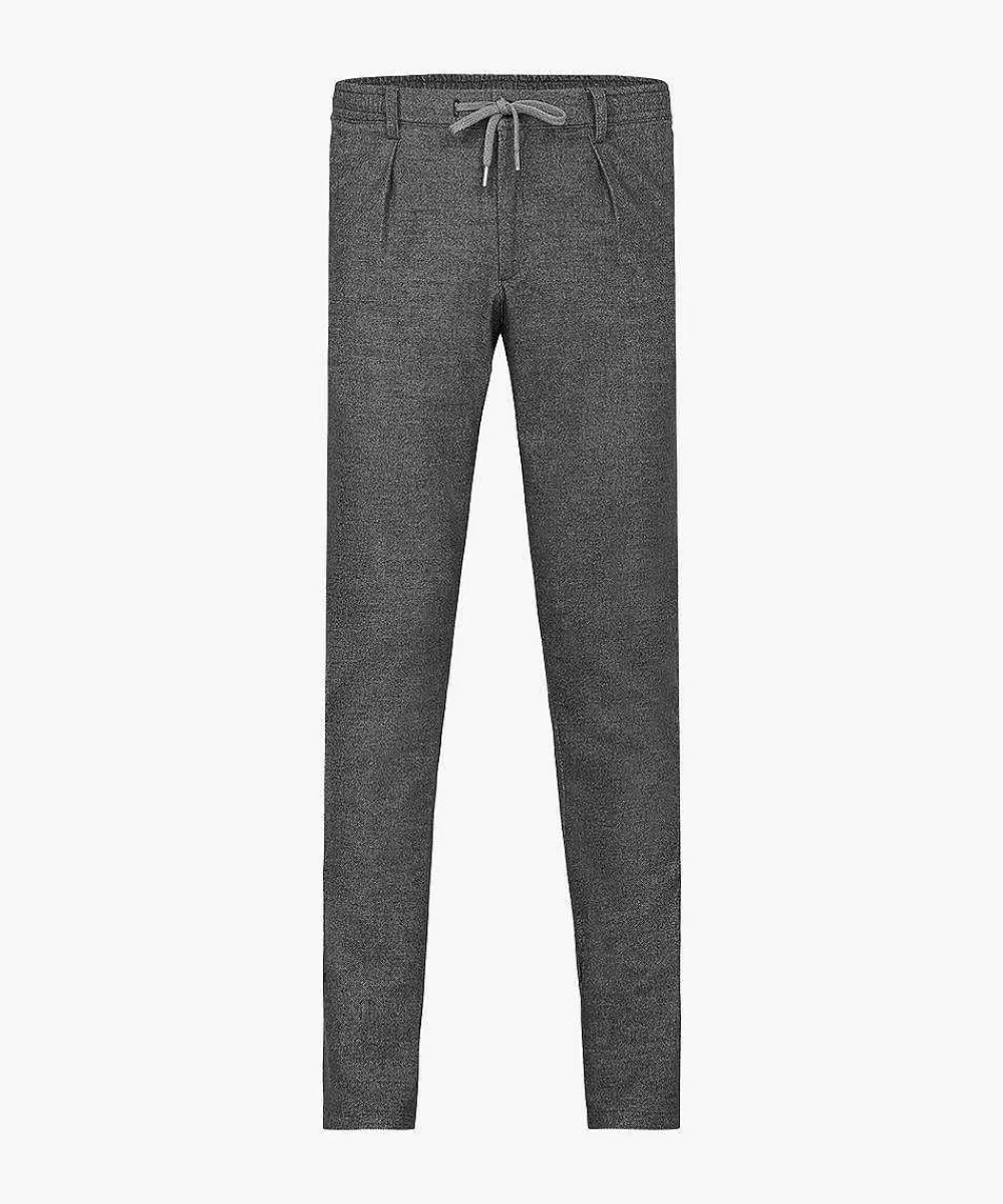 Online Grey Cotton Flannel Sportcord Sportcord Trousers