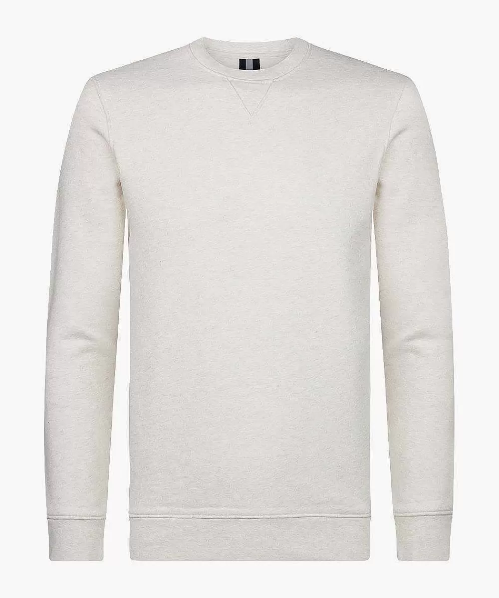 Cheap Melange Crewneck Sweater Sweaters