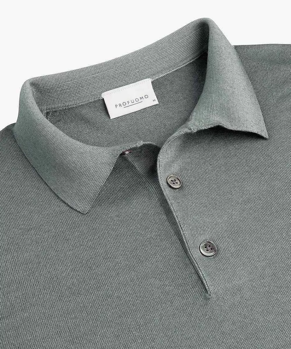 New Merino Acid-Dye Polo Polos