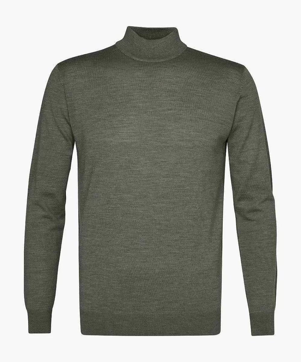 Cheap Merino Mock Neck Roll Necks