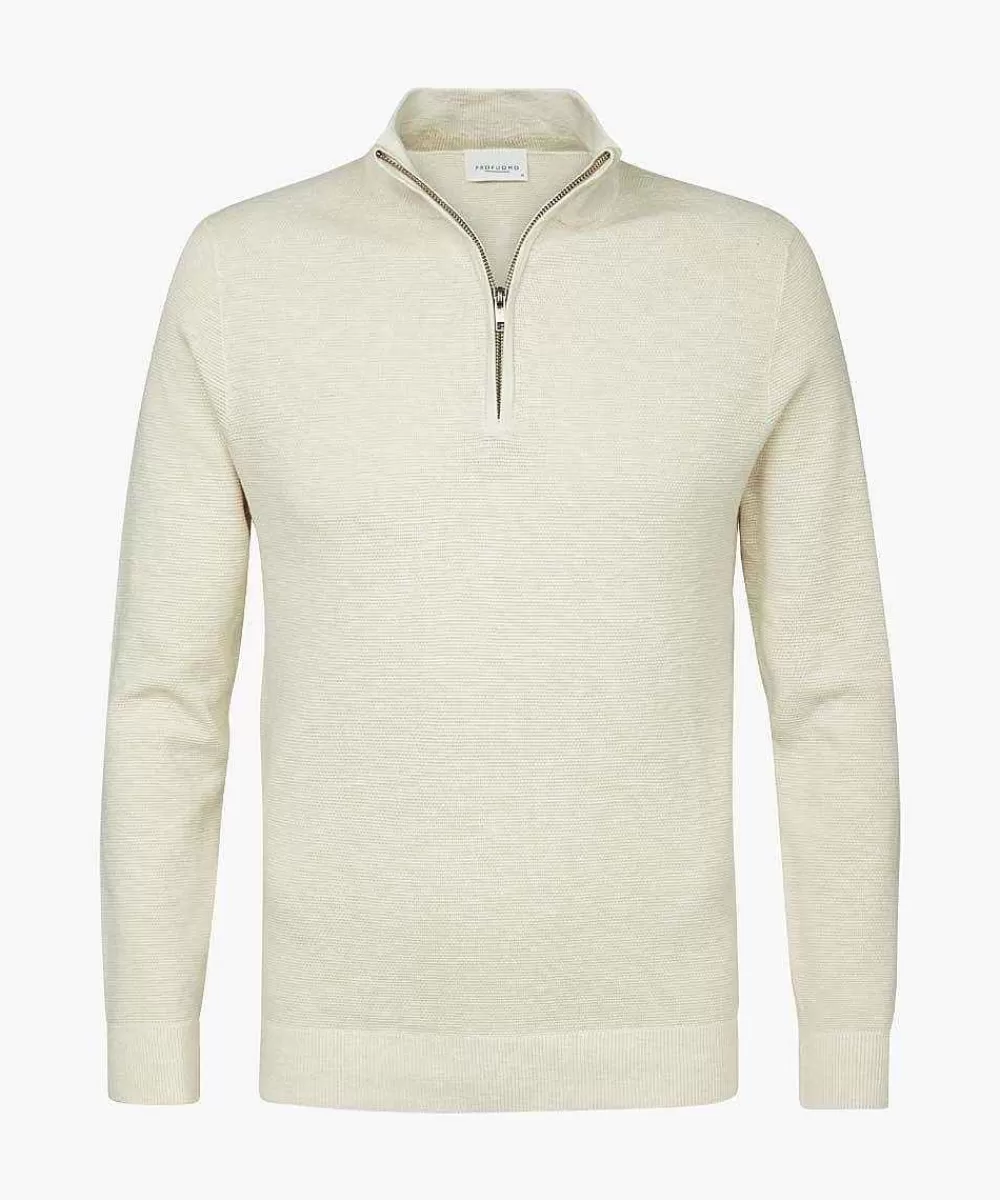 Online Structured Half-Zip Half Zip Pullover