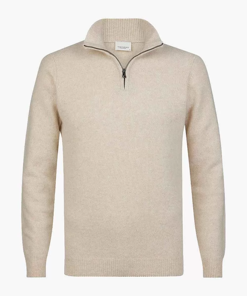 Hot Wool Half-Zip Half Zip Pullover